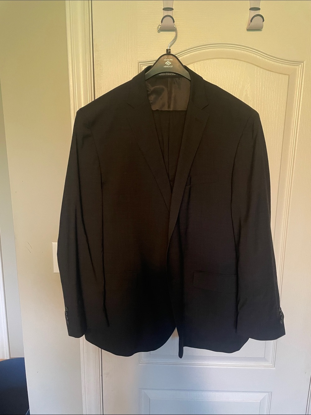 Kenneth Cole Men's Black Tailored Suit Jacket